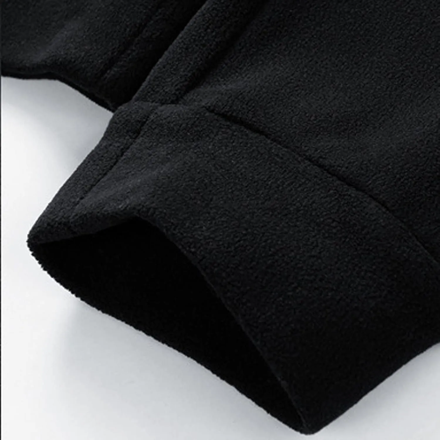 Bidobibo Fleece Pants Men Zipper Pocket Straight Leg Joggers Sherpa Lined Pants for Men Plus Size Thermal Warm Sweatpants