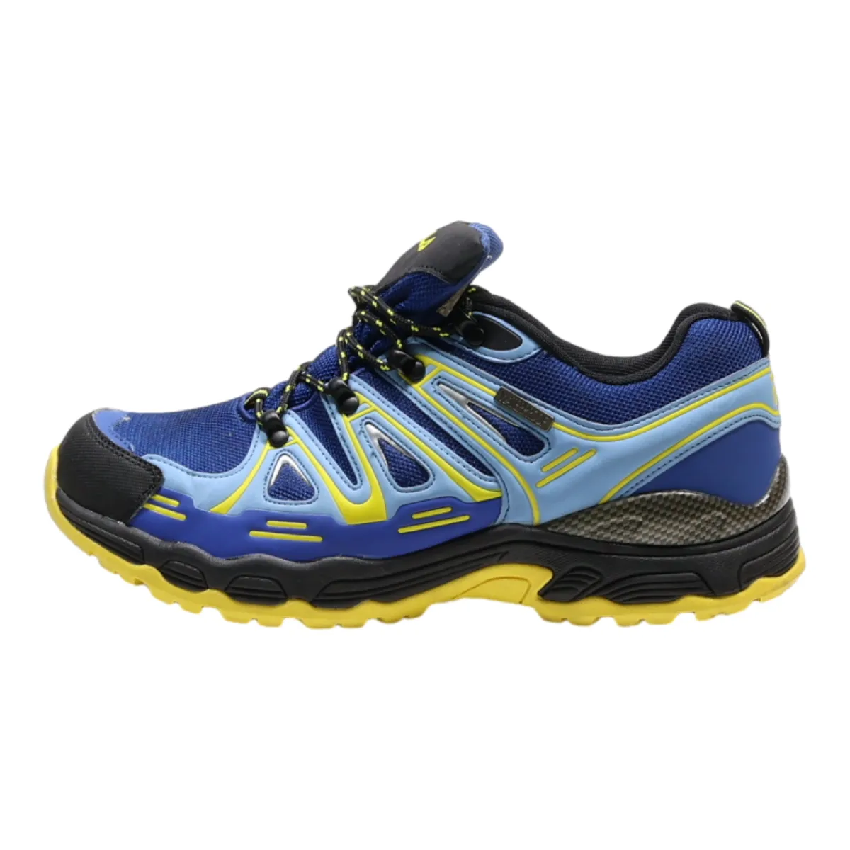 FILA Hiking Boots Blue Synthetic Mens UK 9.5