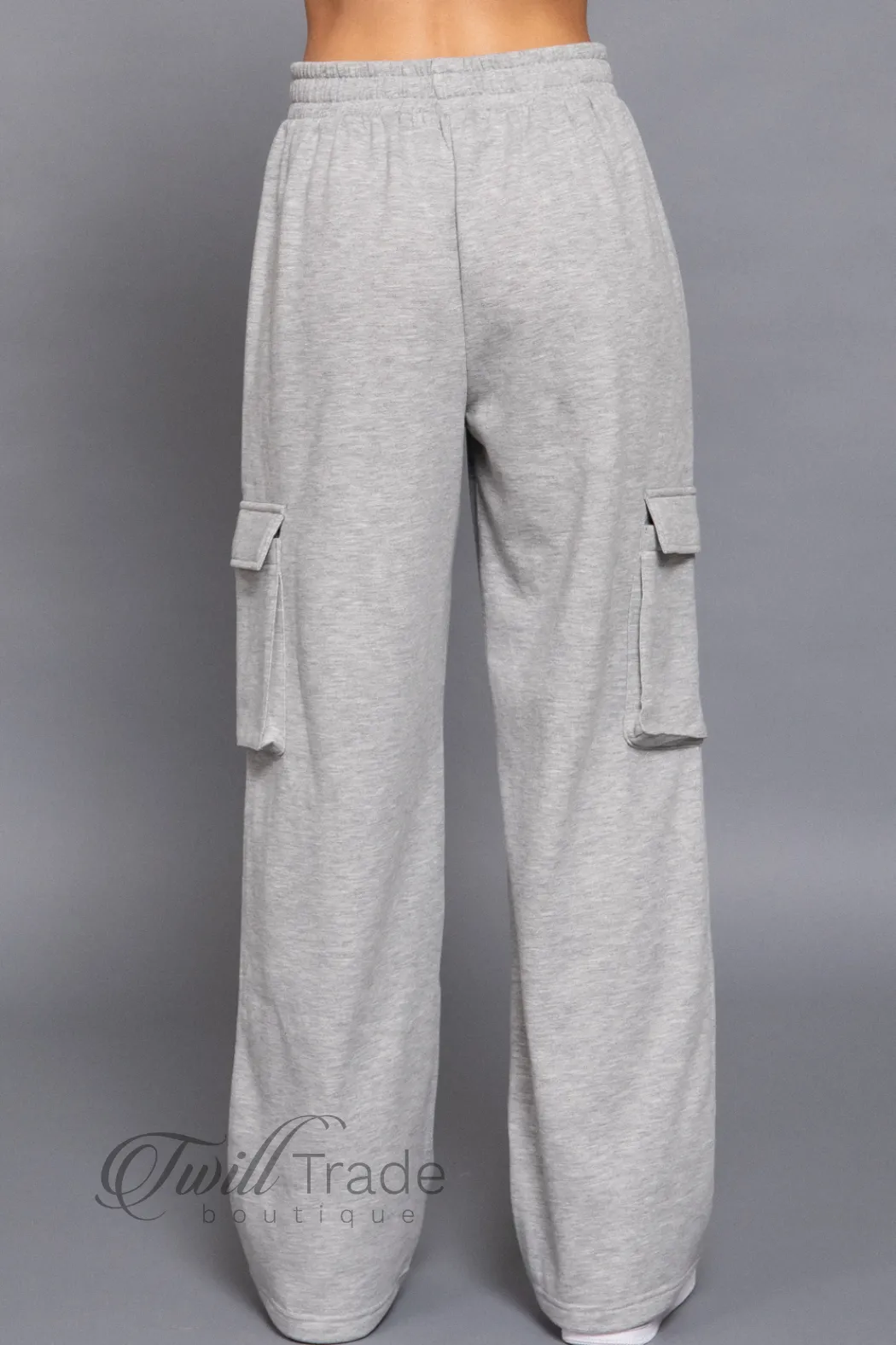 French Terry Cargo Pants