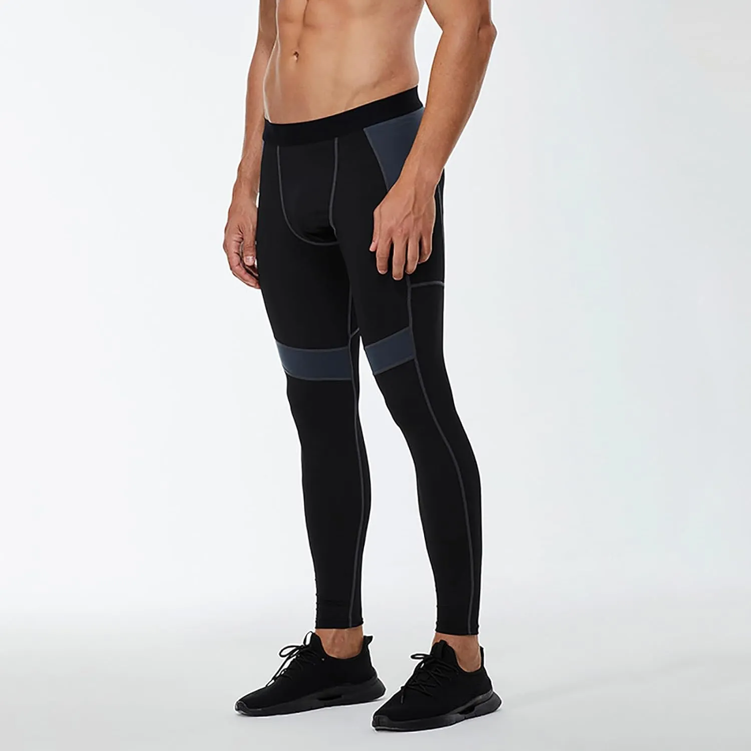 Lmdudan Men Compression Pants Football Basketball Leggings Tights for Active Athletic Workout Running Yoga Trousers