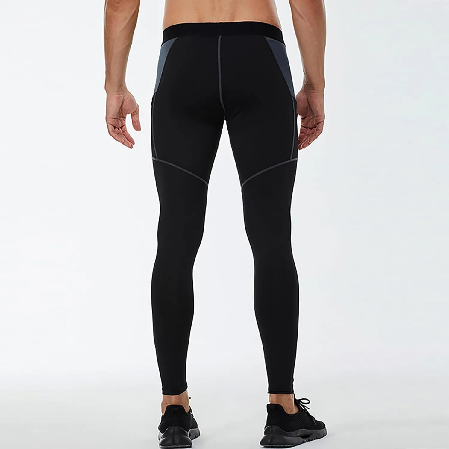 Lmdudan Men Compression Pants Football Basketball Leggings Tights for Active Athletic Workout Running Yoga Trousers