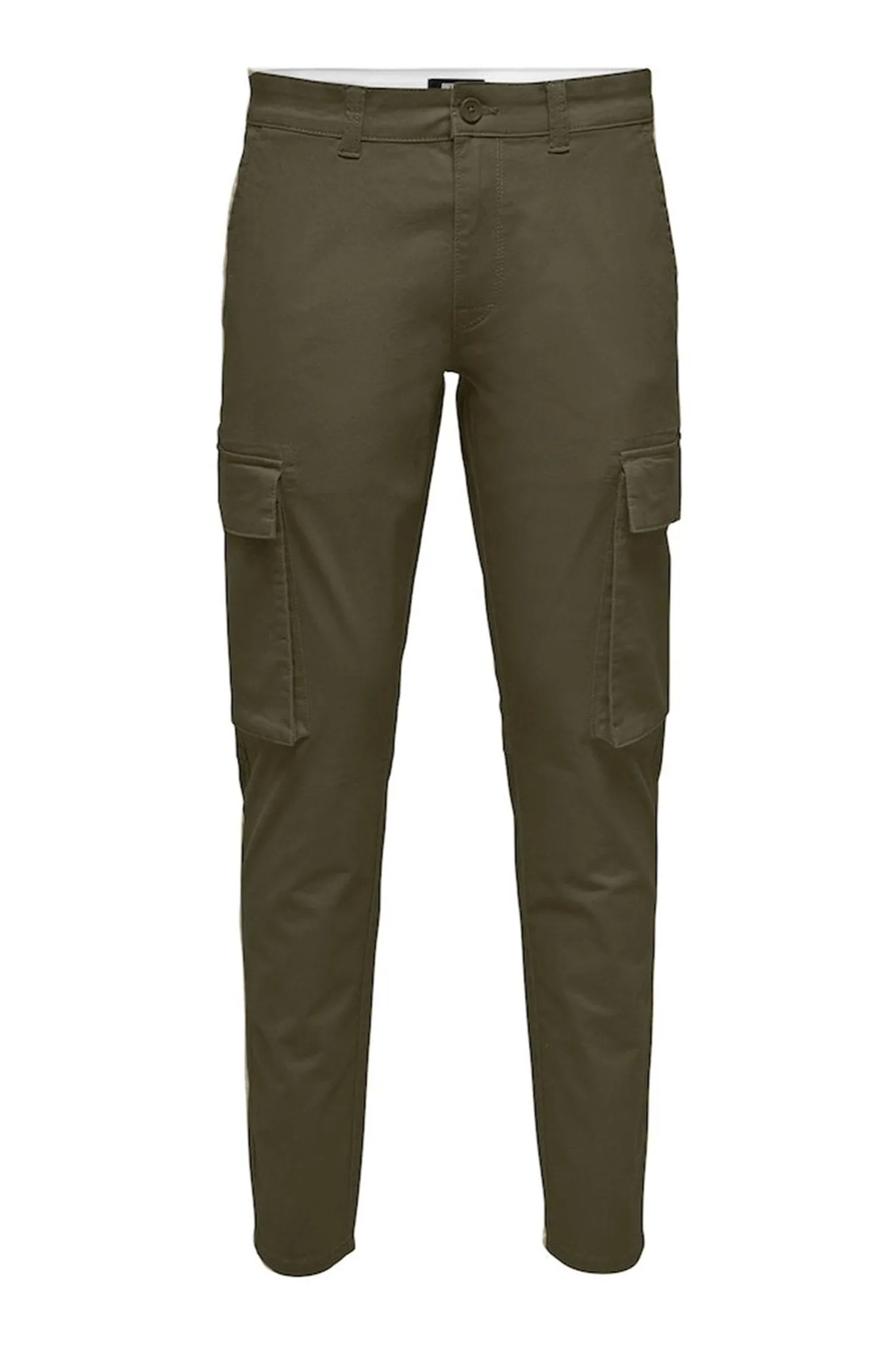 Next Cargo Pants - Olive Night