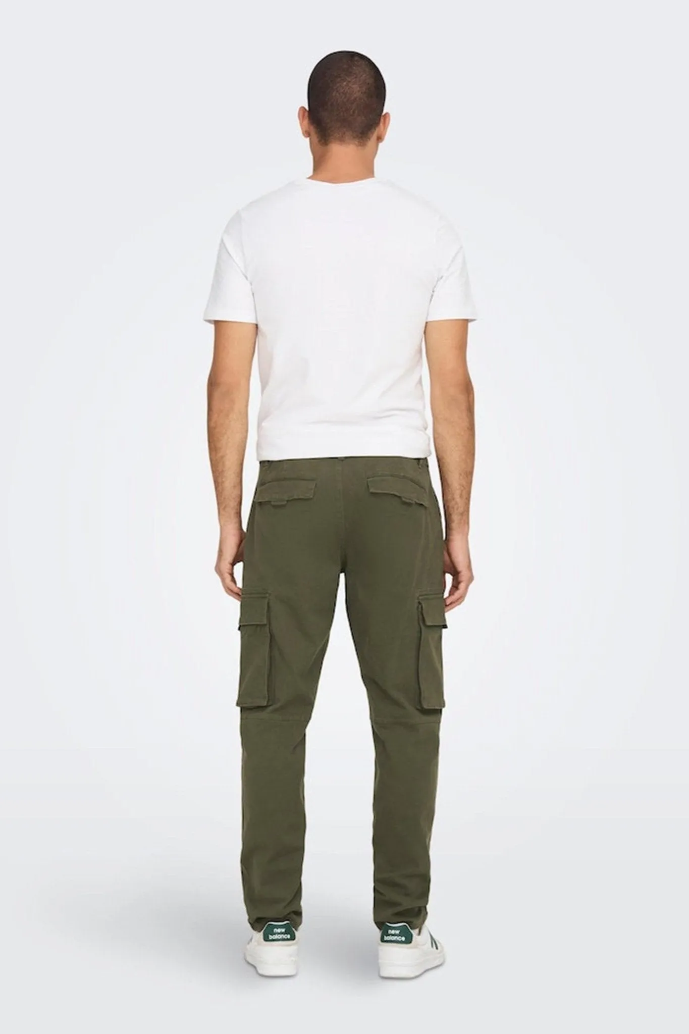 Next Cargo Pants - Olive Night