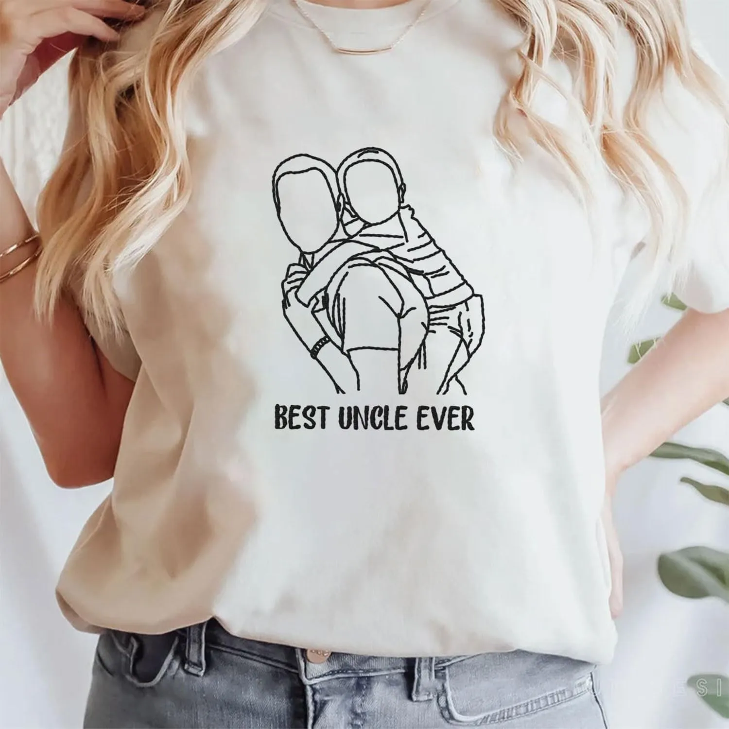 Personalized Embroidered Uncle Sweatshirt Est 2024, Cool Uncles Club Vintage Hoodie for Fathers Day