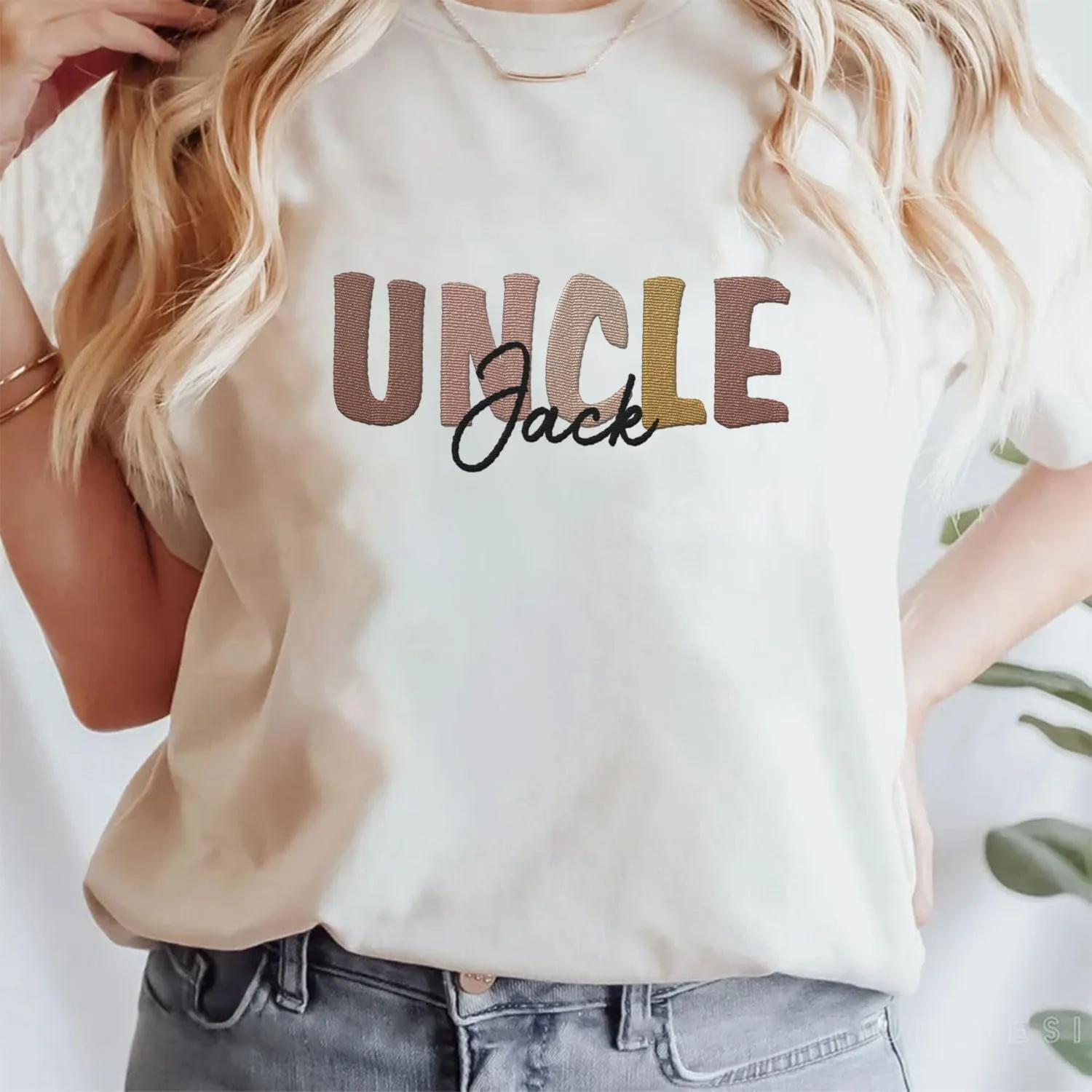 Personalized Embroidered Uncle Sweatshirt Est 2024, Cool Uncles Club Vintage Hoodie for Fathers Day