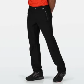 Regatta Mens Highton Waterproof Breathable Trousers -BLACK