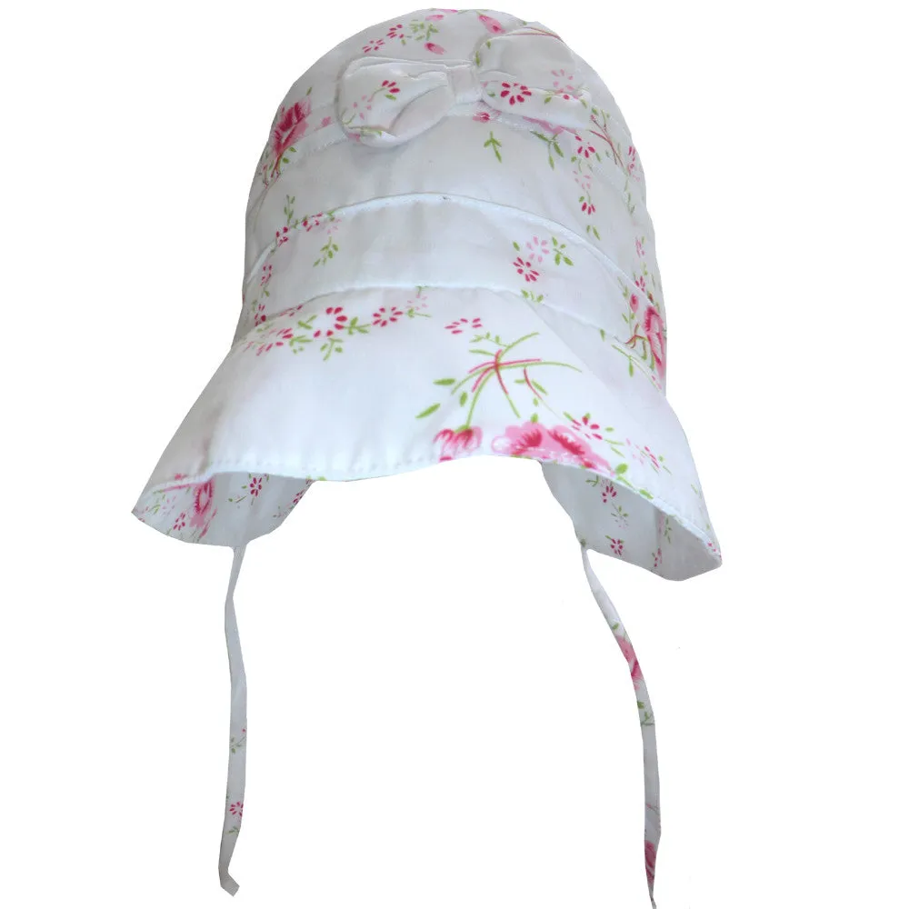 Rose Floral Baby Cap