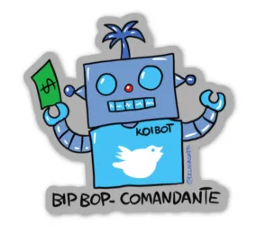 Sticker Koibot Robot