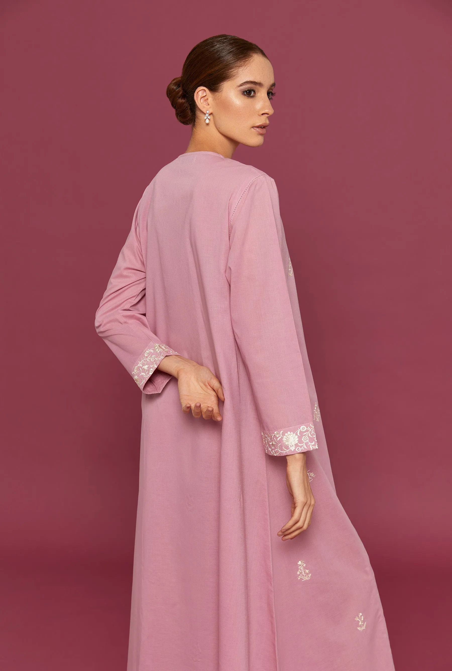 Taskeen Lilas Kaftan